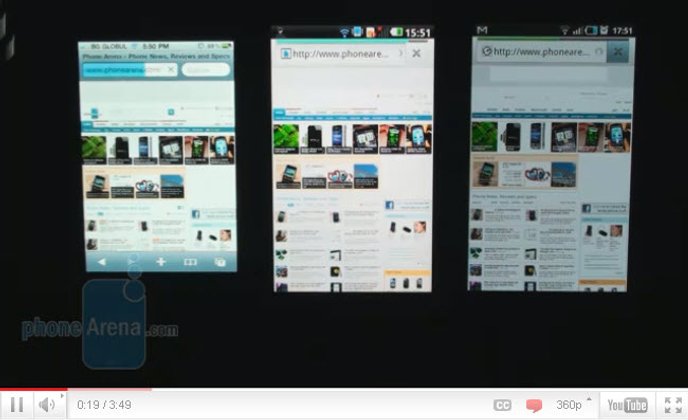 เทียบกันชัดๆ บราวเซอร์ใครดีกว่าระหว่าง LG Optimus 2X, iPhone 4 และ Samsung Galaxy S