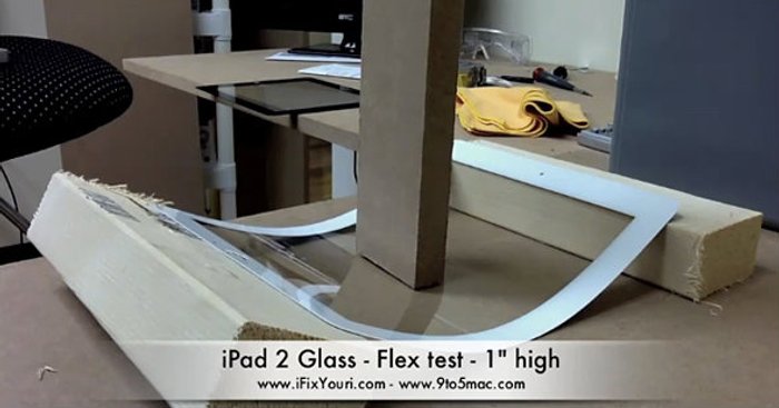 ผลการทดสอบกระจกหน้าจอของ iPad 2 เผยให้เห็นถึงความอึดมหาอึด!