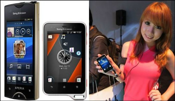 Sony ผุดสมาร์ทโฟน"แอนดรอยด์" 2 รุ่น