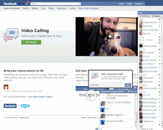 มินิรีวิว facebook video calling ของเล่นใหม่ล่าสุดท้าขน Google+