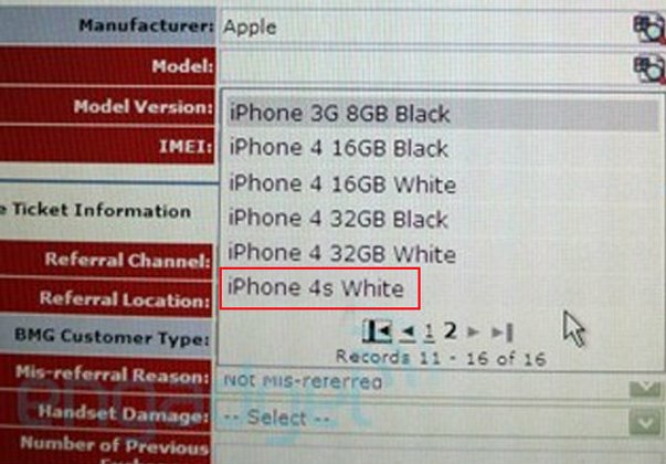 iPhone 4s สีขาว มาแล้วมีหลักฐานชัด