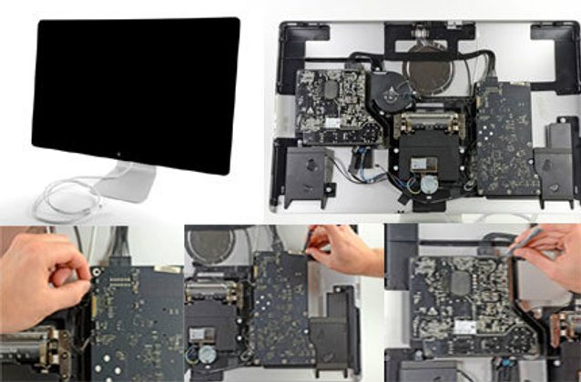 แงะจอ Apple Thunderbolt เปิดกันให้ดูชัดๆ