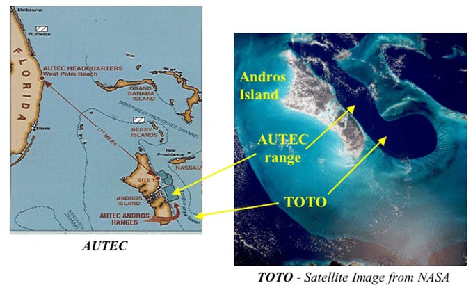 "AUTEC" ฐานทัพใต้มหาสมุทร