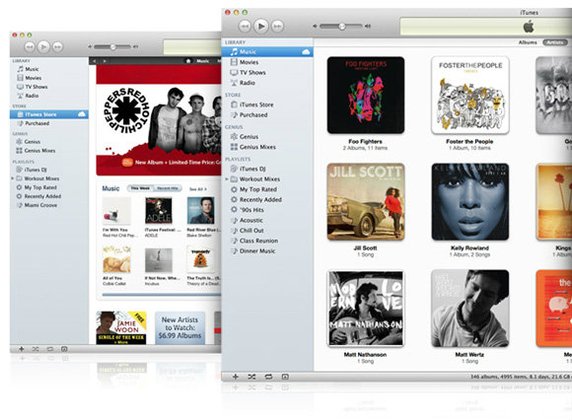 iTunes 10.5 ออกแล้วพร้อมรับ iCloud และ iOS 5
