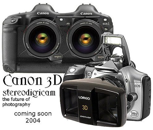 ข่าวลือหรือมั่วนิ่มเมื่อ Canon จะเดินสายพานผลิตกล้อง 3D