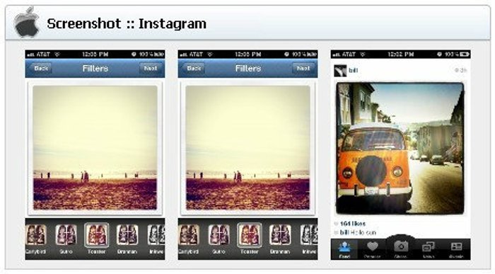 App Protography (แอพฯตกแต่งภาพ) iOS : Instagram