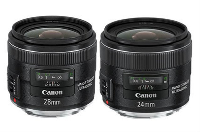 Canon เปิดตัวเลนส์ใหม่ EF 24-70mm L II พร้อม 24mm และ 28mm