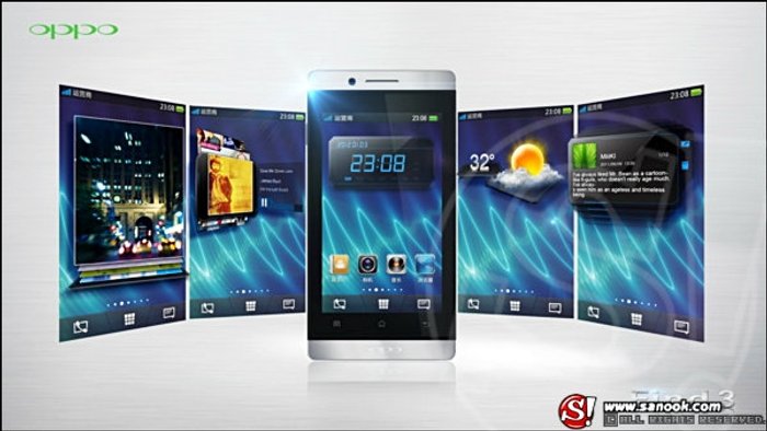 OPPO Find 3 สมาร์ทโฟนที่มีดีไซน์สวยงามโดดเด่น