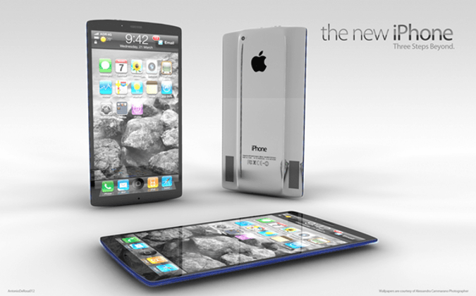 หรือ iPhone 5 จะมีหน้าตาแบบนี้...ถูกใจมั๊ยคร้าสาวก Apple!