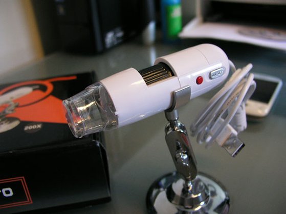 ทดสอบลองเล่นๆ กับกล้องจุลทรรศน์ USB ราคาพันกว่าบาท