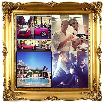 รวมภาพ Instagram อวดรวยจากวัยรุ่นพันล้าน