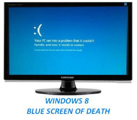 มารู้จัก Blue Screen of Death ใน Windows 8 กัน