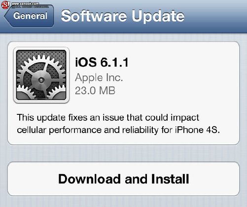 Apple ออก iOS 6.1.1 แก้ปัญหาเชื่อมต่อ 3G ไม่ได้แล้ว