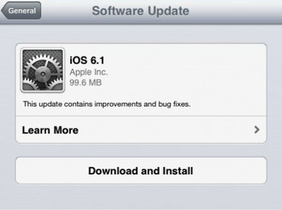 คลอดแล้วจ้า "iOS 6.1" รองรับ LTE, ใช้งาน Siri ดีขึ้น ฯลฯ