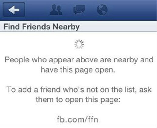 แอพใหม่ Facebook หาเพื่อนได้ง่ายขึ้น