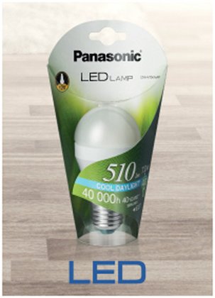 ใหม่!! หลอดไฟ Panasonic LED