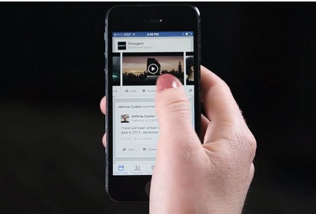 Facebook เริ่มปล่อยโฆษณา ในรูปแบบวีดีโอ บน News Feed แล้ว