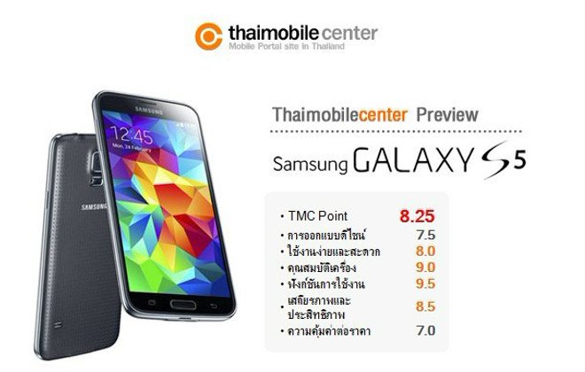 ครั้งแรกกับการพรีวิว (Preview) Samsung Galaxy S5