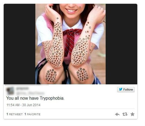 ระวัง Scam ภาพรูสยองบนผิวหนัง เล่นกับความกลัว "รู" ของคน