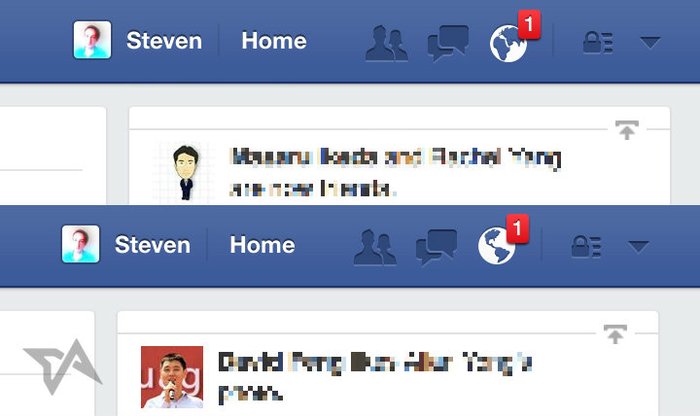 เมื่อ!! ลูกโลกใน Facebook เปลี่ยนซีกได้