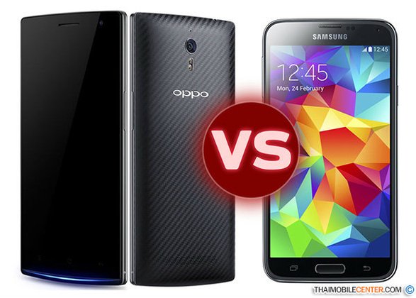 OPPO Find 7 Vs Galaxy S5 หมัดต่อหมัด