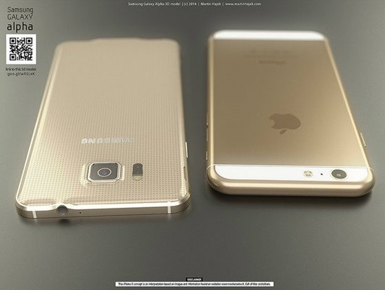 iPhone 6 เทียบกับ Galaxy Alpha คุณจะเทใจให้?