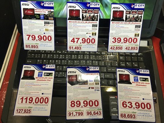 โน้ตบุ๊คเกมมิ่งสเปคเทพ ลดเยอะ พร้อมรุ่นแนะนำในบูธ MSI