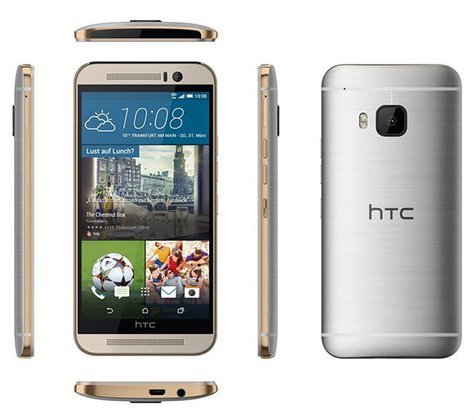 หลุดกระจาย เผยภาพและสเปก “HTC One M9″ แบบละเอียด