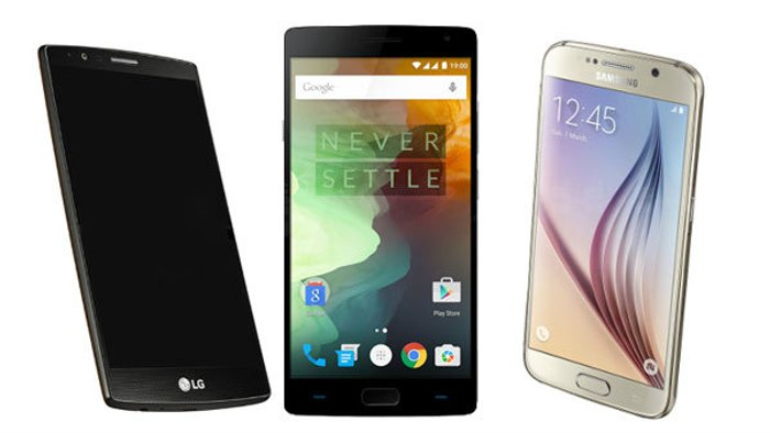 เปรียบเทียบสเปค Samsung Galaxy S6 vs OnePlus 2 vs LG G4 รุ่นใดโดดเด่นกว่า สุดคุ้มกว่า มาดูกัน