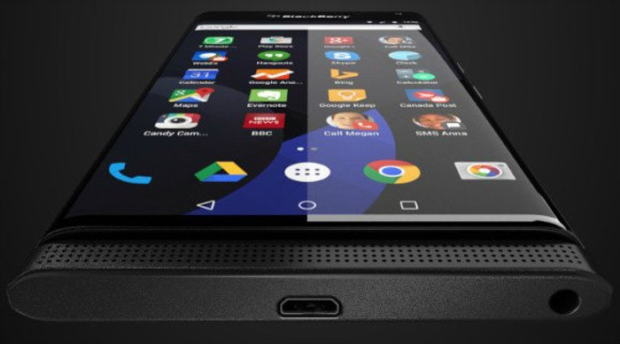 หลุดภาพเรนเดอร์ BlackBerry Venice มือถือแอนดรอยด์ตัวแรกของค่าย ที่มาพร้อมกับหน้าจอโค้ง