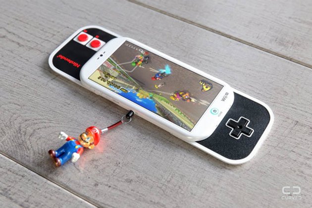 ภาพคอนเซปท์ Nintendo Wii M สมาร์ทโฟนเพื่อชาวเกมเมอร์ สะดวกสุดๆ พร้อมจอยเกมในตัว