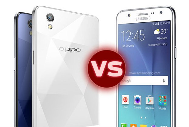 เปรียบเทียบสเปค Samsung Galaxy J7 vs OPPO Mirror 5 มือถือเซลฟี่ เลือกรุ่นไหนดี ?