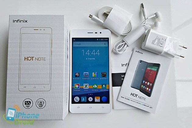 รีวิว Infinix Hot Note X551 แบตอึด 4,000mAh ชาร์จเร็ว ราคาประหยัด