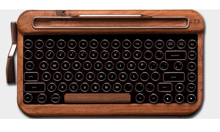 Panna Bluetooth Keyboard คีย์บอร์ดไร้สายหน้าตาย้อนยุค