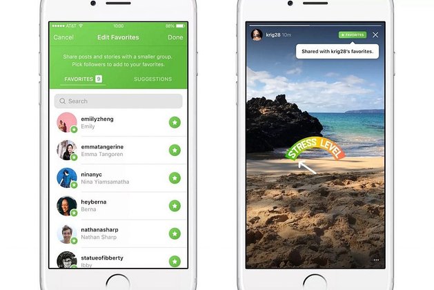 Instagram เริ่มทดสอบฟีเจอร์ Favourites เลือกแชร์โพสต์ให้เห็นได้เฉพาะกลุ่ม