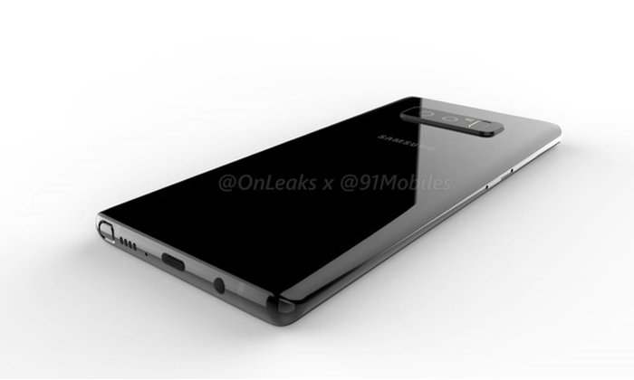 หลุดภาพ Render จำลอง Samsung Galaxy Note 8 ก่อนเจอกันอีกไม่นาน