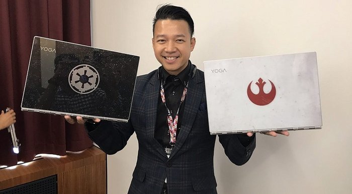 จับของจริงโน้ตบุ๊ก Starwars ที่คุณต้องเลือกด้านมืดด้านสว่าง และ VR ใหม่ให้คุณเป็นเจไดสมจริง