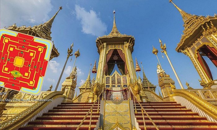 ชวนชม “พระเมรุมาศ” VR ที่คุณสามารถขึ้นชมได้ถึงชั้นบนผ่านจอคุณ