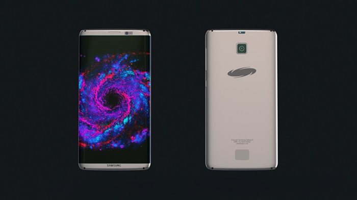 ภาพคอนเซปท์ Samsung Galaxy S8 ด้วยดีไซน์สวยล้ำ