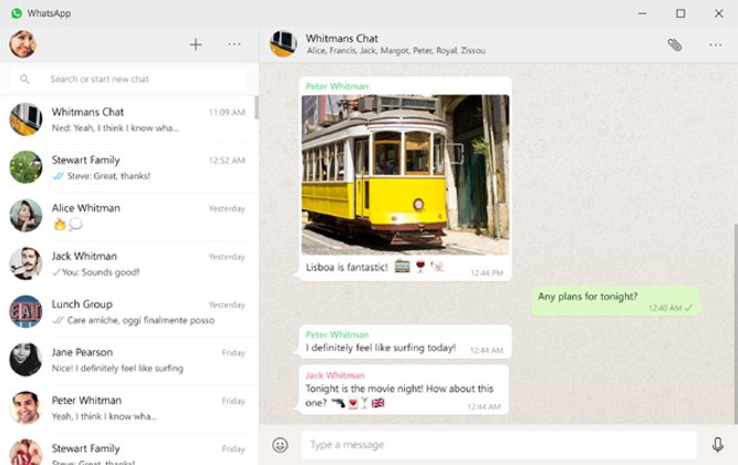 มาเล่น WhatsApp บนเดสก์ทอปกัน