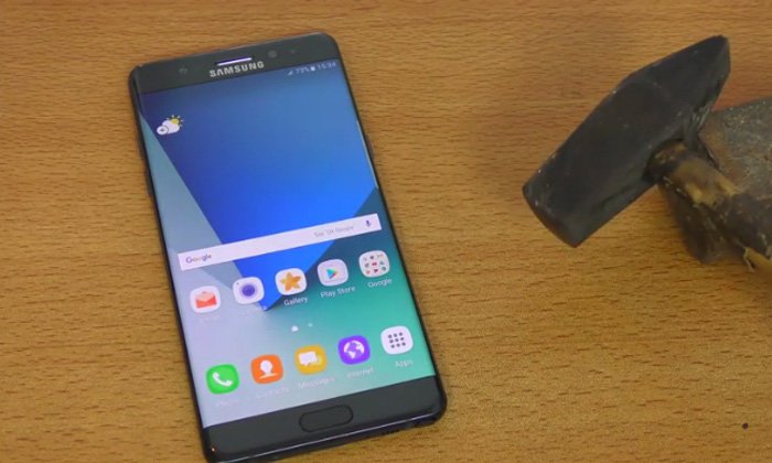 จะทนได้แค่ไหนเมื่อสื่อนอกนำ Samsung Galaxy Note 7 มาทุบด้วยค้อน