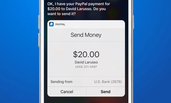 PayPal อัปเดท Apps รองรับการทำธุรกรรมผ่าน Siri ได้แล้ว