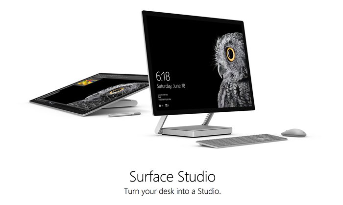 มาแล้ว Surface Studio คอมพิวเตอร์ All in One ร่างใหญ่พร้อมจอสัมผัส พร้อมขายธันวาคมนี้