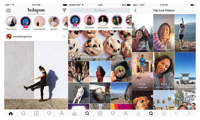 Instagram เพิ่มลูกเล่น Instagram Live บน Stories ดูสดสั้น ๆ ได้ทุกที่