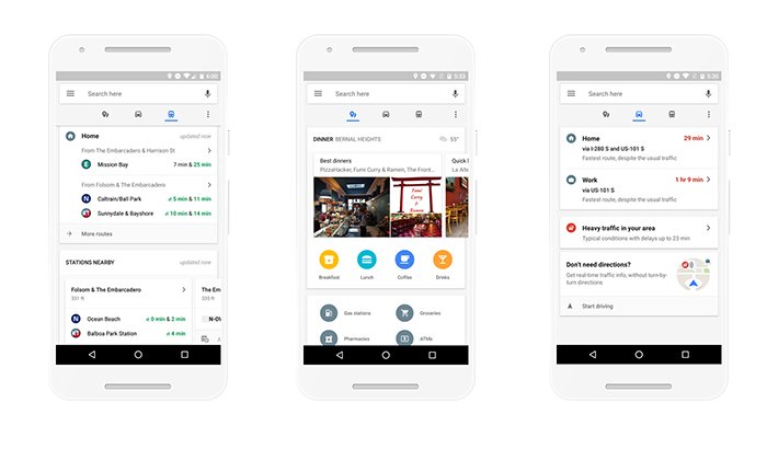 Google Maps เพิ่ม Tap แสดงข้อมูล จราจร และ การเดินทางสาธารณะ ง่ายแค่สไลด์หน้าจอ