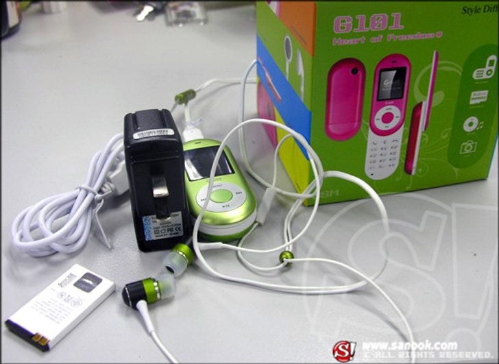 G - Net : G 101 Heart of Freedom โทรศัพท์มือถือดีไซน์เก๋