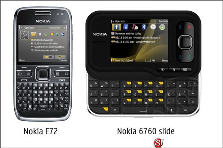 โนเกียเปิดตัว Nokia E72 and Nokia 6760 slide