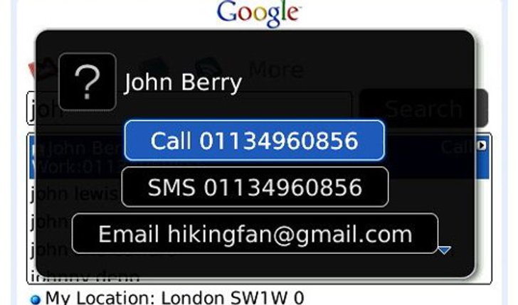 Google อัพเดต Mobile App สำหรับ BB