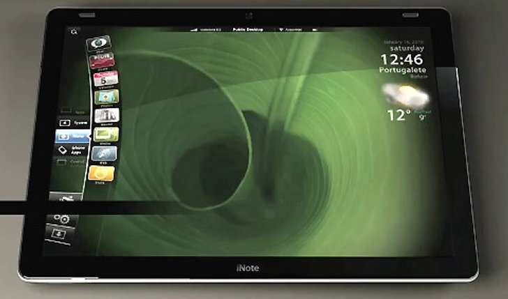 ไอเดีย"อินเตอร์เฟซ"ของ Apple Tablet