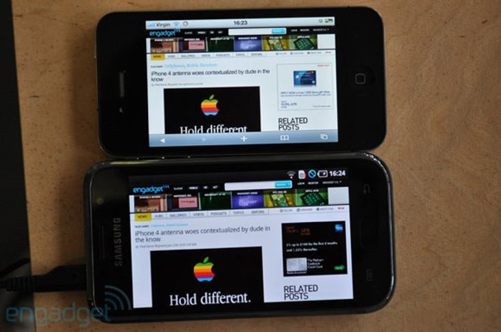 จอ iPhone 4 กับ Samsung Galaxy S ใครเจ๋งกว่ากันมาพิสูจน์กัน